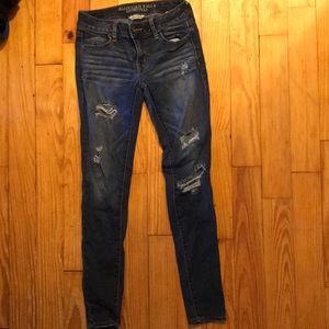 American eagle super stretch jeggings